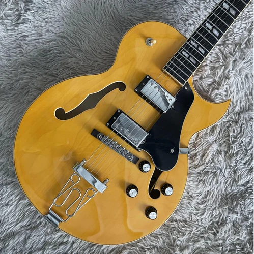 1975 ES-175  nature Electric Guitar Byrdland Archtop H-H Pickups  jazz