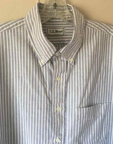 Vintage LL BEAN Striped Button Down 
