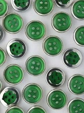 SIZE 20- 1/2"  BUTTON STYLE GRIPPER SNAPS, 100 SETS,  FREE SHIPPING USA