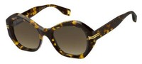 Marc Jacobs Sonnenbrille Mj 1029/S 9N4/HA Havana - Braun - Damen