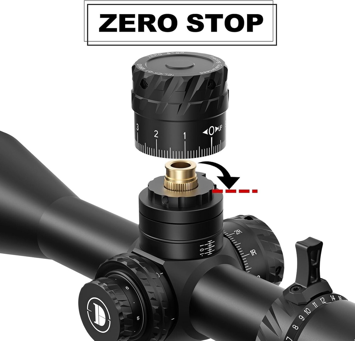 Discovery Optics Gen II HD 5-30x56 FFP 34mm Scope Zero Stop