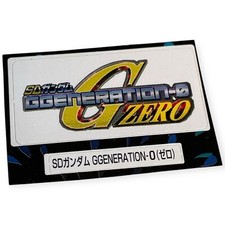 Sony PlayStation 1 PS1 MiniMoni SD Gundam G Generation Zero Memory Card Sticker