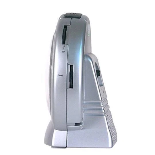 Sonic Alert Sonic Boom SBA475ss Vibrating Analog Alarm Clock | Silver - Image 3 of 4