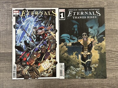 Eternals #1 Arthur Adams Variant and Eternals: Thanos Rises one-shot Marvel 2021