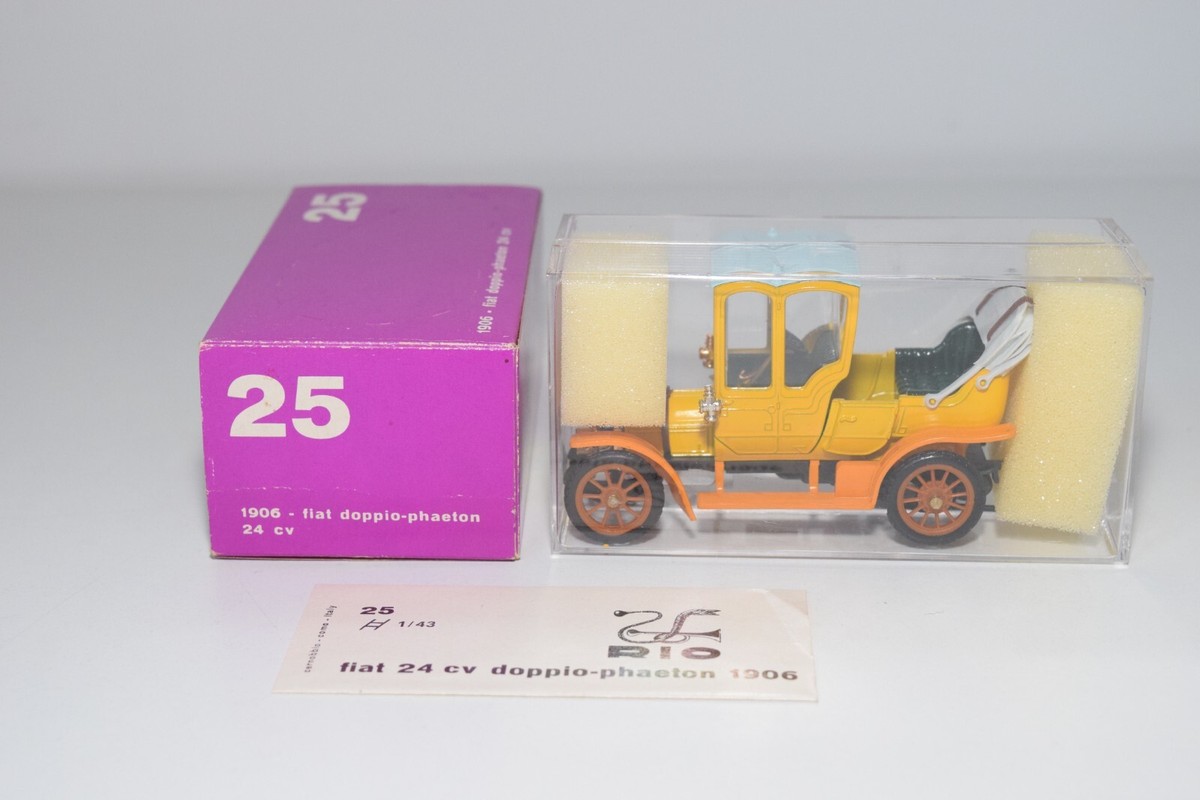 RIO 25 fiat doppio-phaeton 24 cv 1906