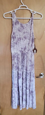 Knox Rose Maxi Dress Small Purple Tie Dye