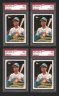 Lot of (4) Ken Griffey Mariners HOF 1989 Topps #41T Rookie Card Rc PSA 9