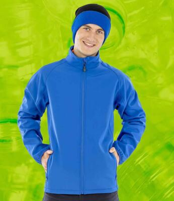 Result Original recycelte bedruckbare Softshelljacke RS901M