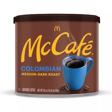 MCCAFE COLOMBIAN MEDIUM-DARK ROAST GROUND COFFEE 30OZ