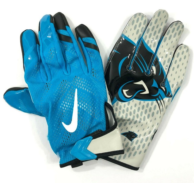 Nike Vapor Fly Carolina Panthers Football Gloves Men sz 4XL (B20) eBay