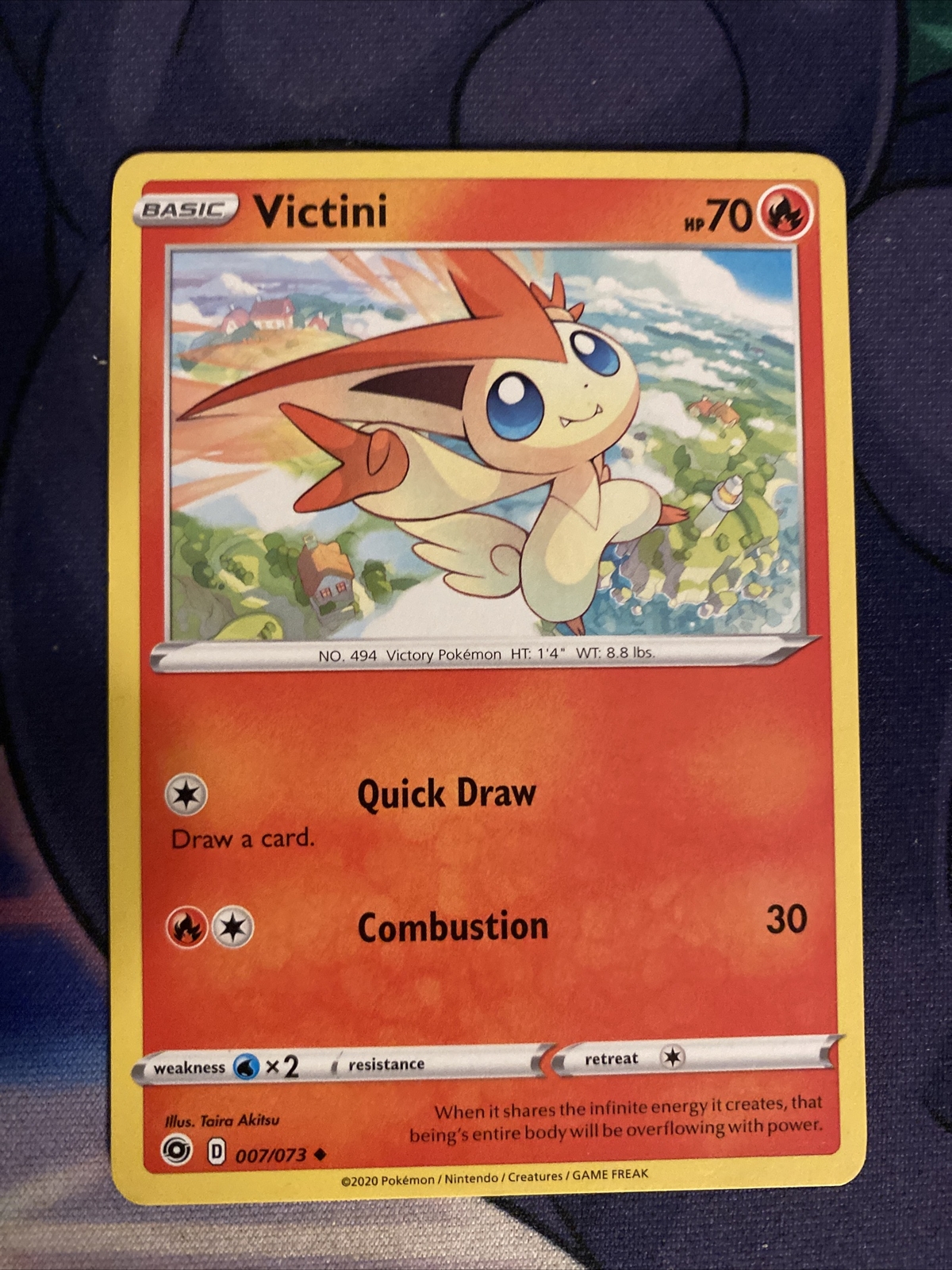 Pokemon TCG Champions Path Victini 007/073