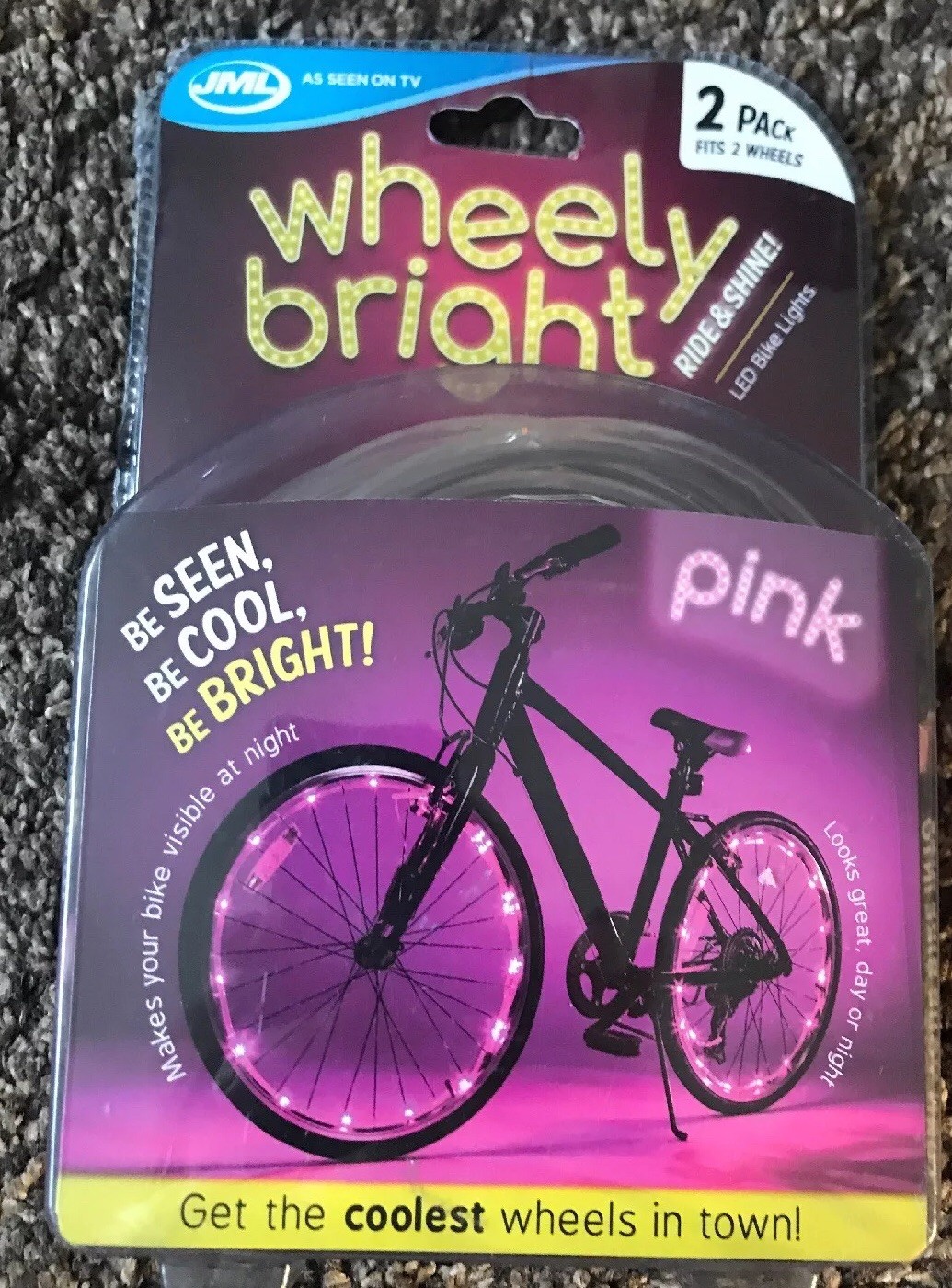 wheely bright pink