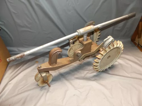 Vintage Cast Iron Traveling Walking Lawn Tractor Sprinkler - Casting # 451-69972