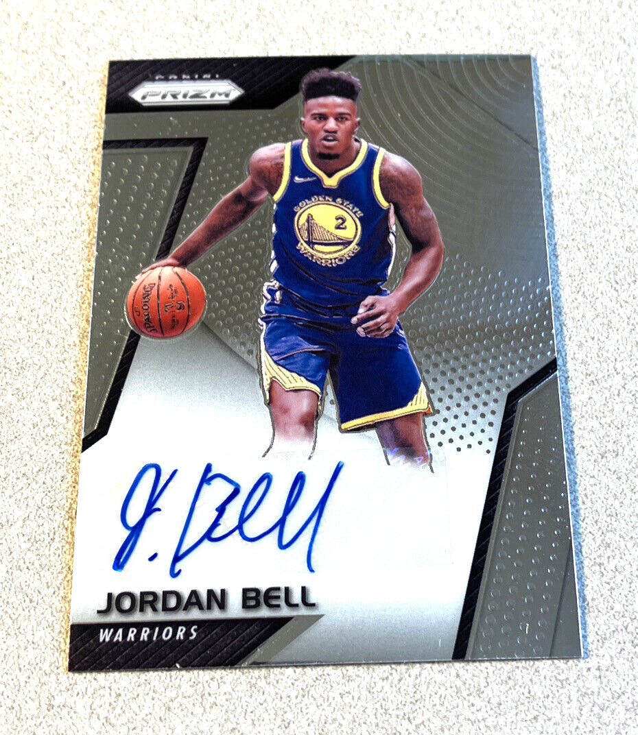 2017-18 Panini Prizm RC Signatures #RS-JB Jordan Bell Warriors