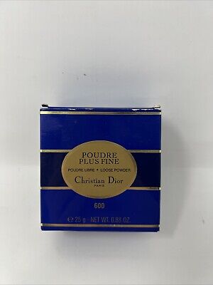 NEW OPEN BOX Christian Dior Loose Powder Vintage Shade 600 NEW OPEN BOX Christian Dior Loose Powder Vintage Shade 600