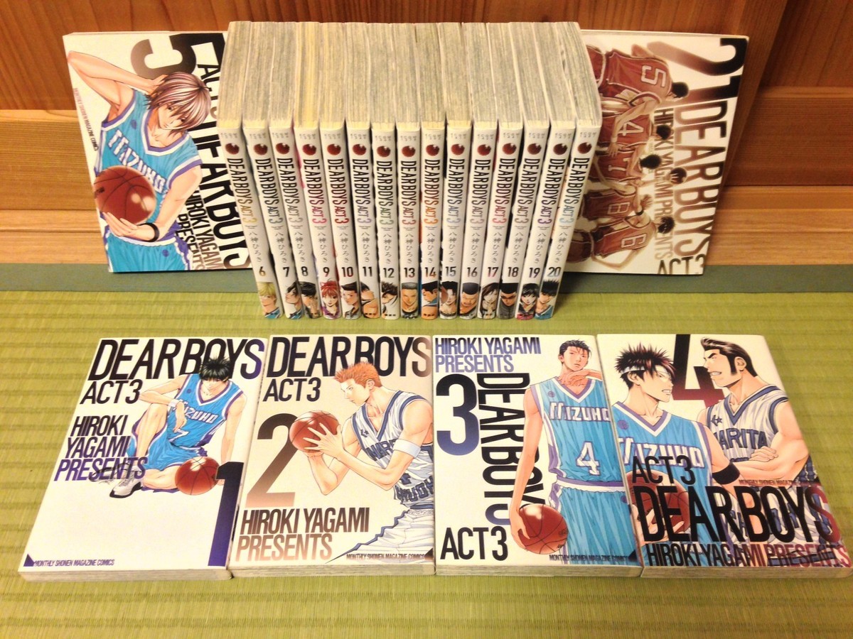 DEAR BOYS ACT3 1- 21 manga complete set Hiroki Yagami