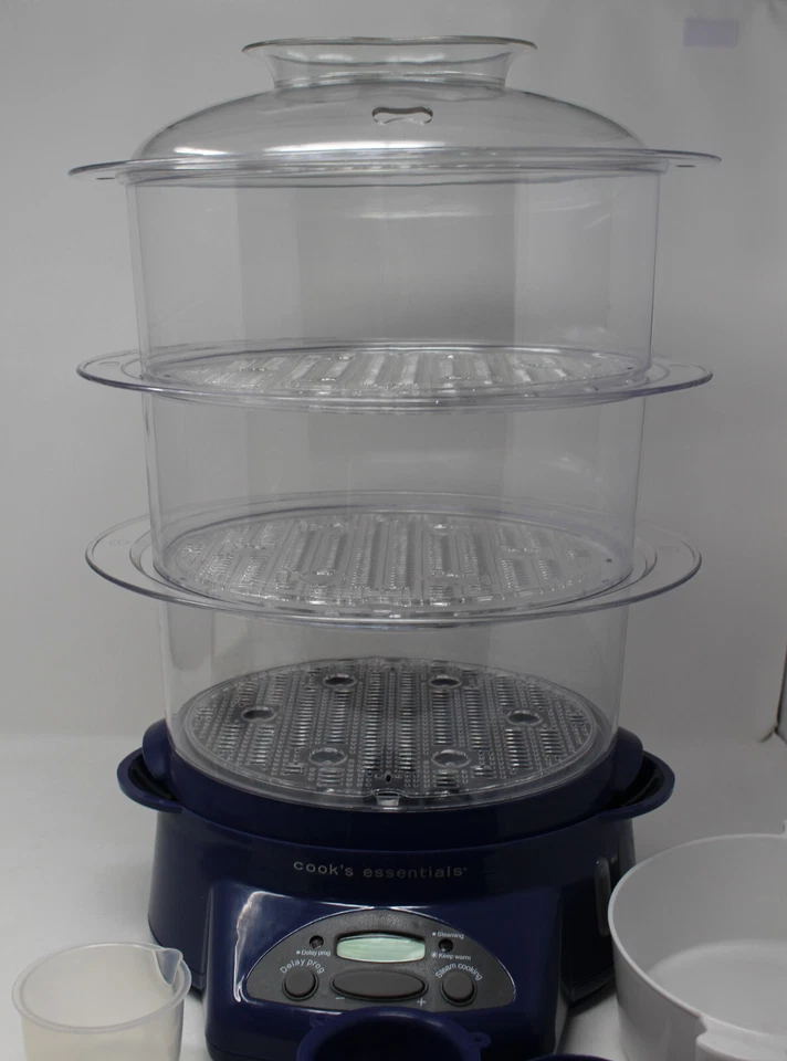 Cook's Essentials Modelo 97503 Vaporizador Digital 3 Niveles con Arroz Sin Manual Foto 2 de 4