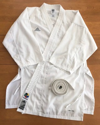 Adidas Karate Kumite Gi Uniform WKF Approved Suit K220K 170cm Climacool  Combat | eBay