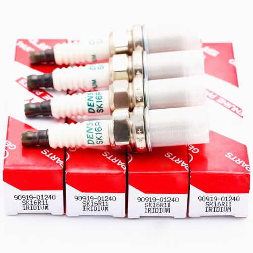 4Pcs OEM Denso SK16R11 9091901240 Iridium Spark Plugs For Toyota