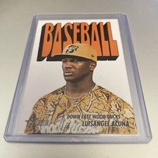2021 TOPPS HERITAGE MINOR LEAGUE LUISANGEL ACUNA 1972 PACK COVER - QTY (CL5)