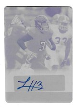 2021 Leaf Memories Layne Hatcher Magenta Printing Plate 1/1 Auto 