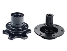 Car Quick Release Snap Off Steering Wheel Boss Kit Hub Adapter Racing Accessory