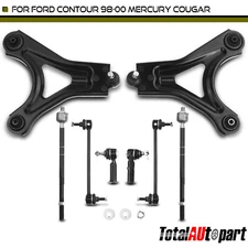 8Pcs Control Arm with Ball Joint for Ford Contour 1998-2000 Mercury Cougar Front
