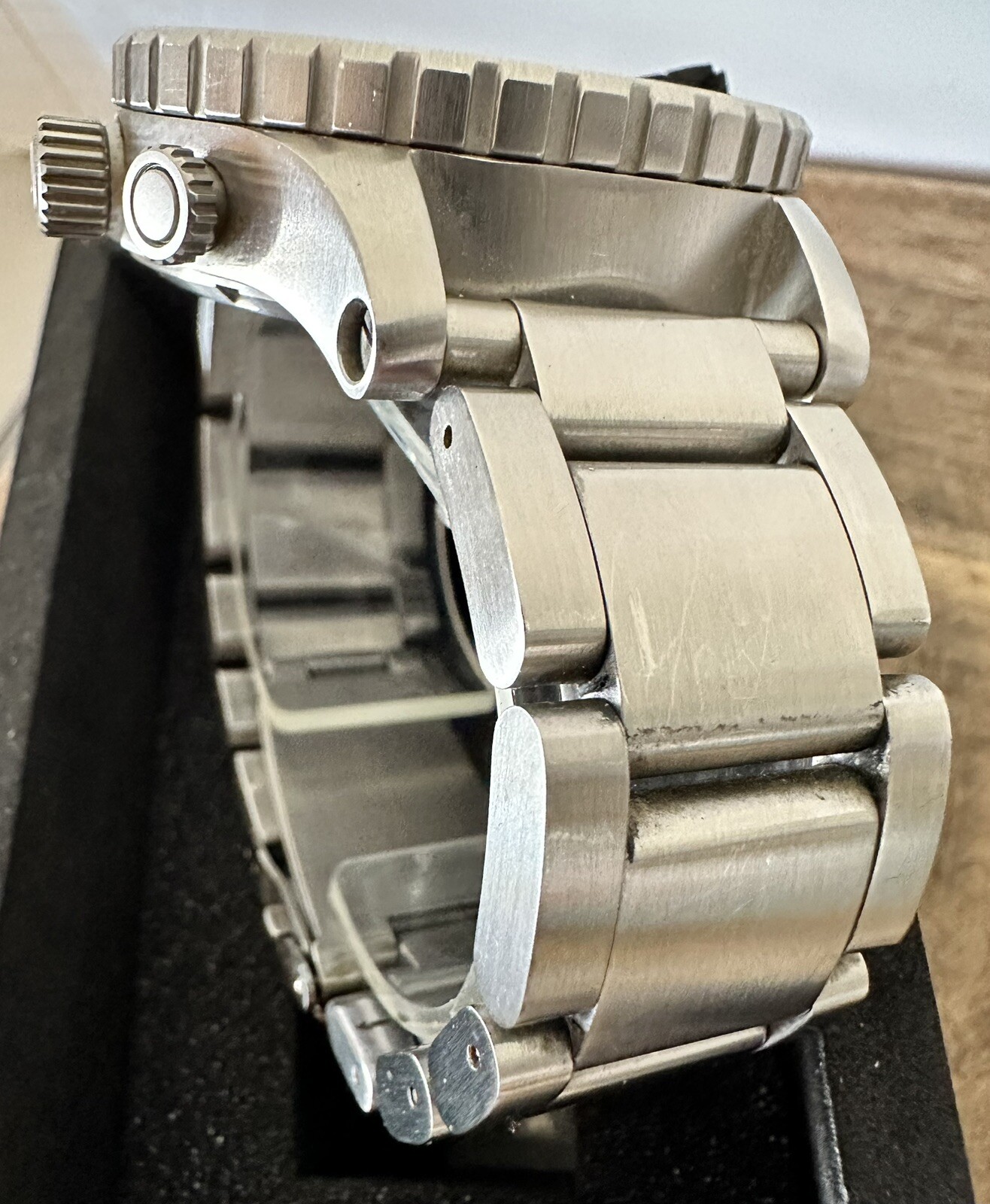 NIXON 5130 Chrono Dress/Dive Watch Solar Navy Amazing, HardlyWorn