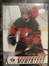 Frankie Marrelli  2024 Team Canada Juniors PM-19 Prospectus Momentous