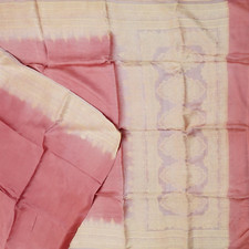 Vintage Pink Sarees 100 Pure Silk Woven Indian Sari 5YD Craft Decor Fabric