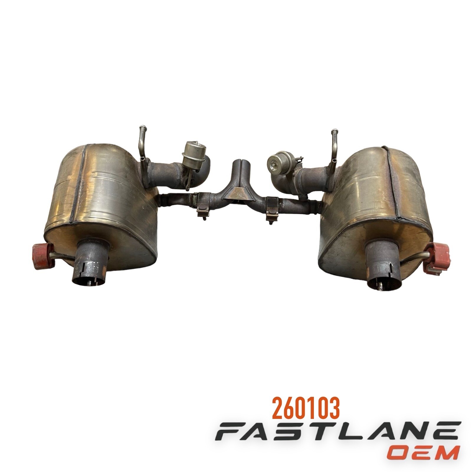 2010-2015 FERRARI 458 ITALIA REAR ENGINE PIPE SECTION ASSEMBLY OEM 260103