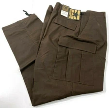NEW SMALL MENS PROPPER F5201 POLY COTTON BLEND BDU PANTS F5201 BROWN SMALL REG
