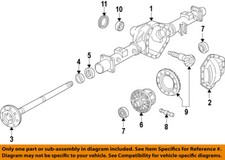 GM OEM Rear Differential-Side Bearings 22786619