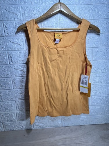 Ruby Rd Tank Tops RUBY RD Medium Shell Nylon Tank Top Tangerine | eBay
