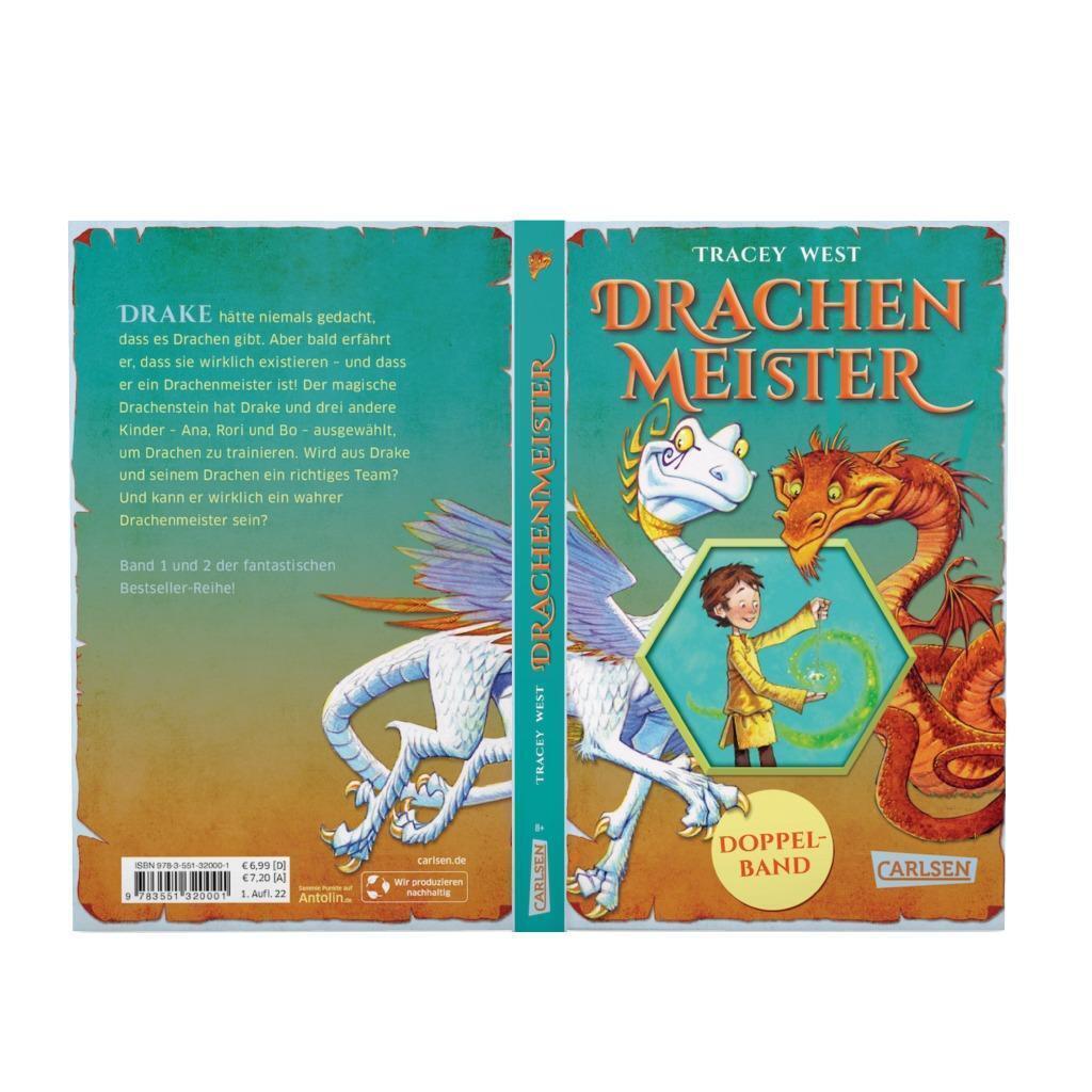Thumbnail - Tracey West / Drachenmeister Doppelband - Enthält Die Geschi ...