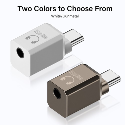 USB Type C to 3.5mm Audio Adapter for iPhone 16 15 MacBook Pro Air Samsung S25 - Afbeelding 7 van 12