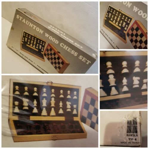 Staunton Black & White Chess Board Game Only Fathers day sale Best Gift for  dad