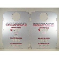 Pair of Tokheim 36B Pump Faces PF119