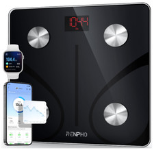 RENPHO Smart Scale Bluetooth BMI Body Fat Monitor 400 lbs FSA HSA Eligible