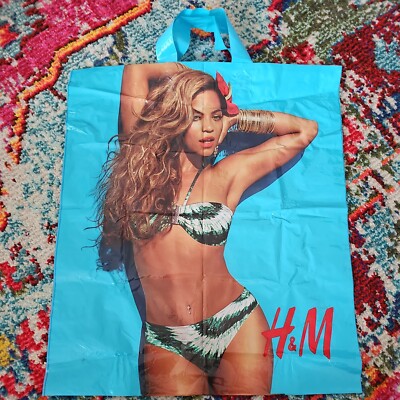 Beyoncé Retail Shopping Bag H&M.Rarität aus 2013, ungenutzt