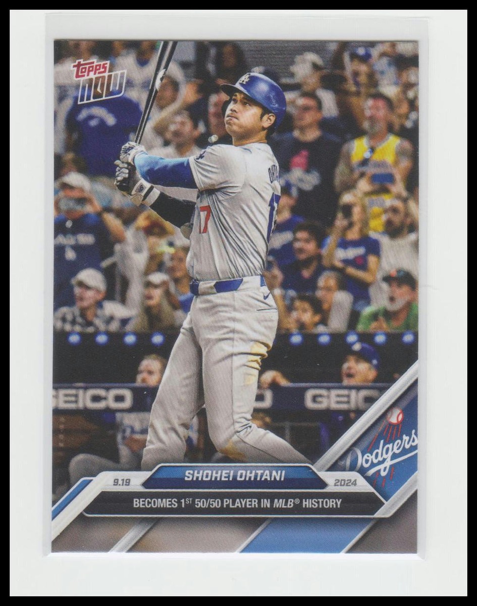 PSA10 2024 Topps Now #722 Shohei Ohtani 大谷翔平 50/50(Topps
