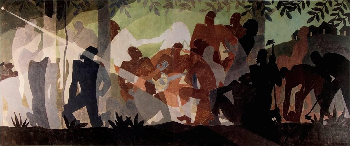 Pintura De Aaron Douglas Aaron Douglas | Let My People Go | The