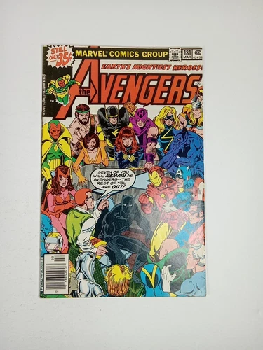 The Avengers #181 CLASSIC PEREZ COVER FIRST APPERANCE SCOTT LANG ANT-MAN VF-
