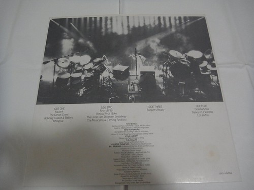 GENESIS-Seconds Out JAPAN 1st.Press w/OBI 2LP Phil Collins Bill Bruford Rush - Picture 9 of 12