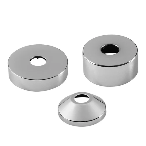 1/2" 3/4" Edelstahl Ventil / Hahn Deckel Manschetten / Wasserhahnloch dekorative Abdeckkappe - Bild 5 von 31