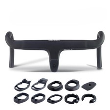 Road Bike Carbon Fiber Integrated Handlebar Internal Cable with Spacers
