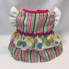 Cabbage Patch Kids Dress Stripes Balloons Party Birthday