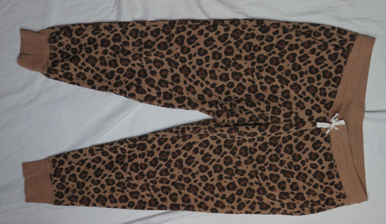 AMAZON ESSENTIALS WOMENS LARGE L LEAOPARD PRINT F… - image 1