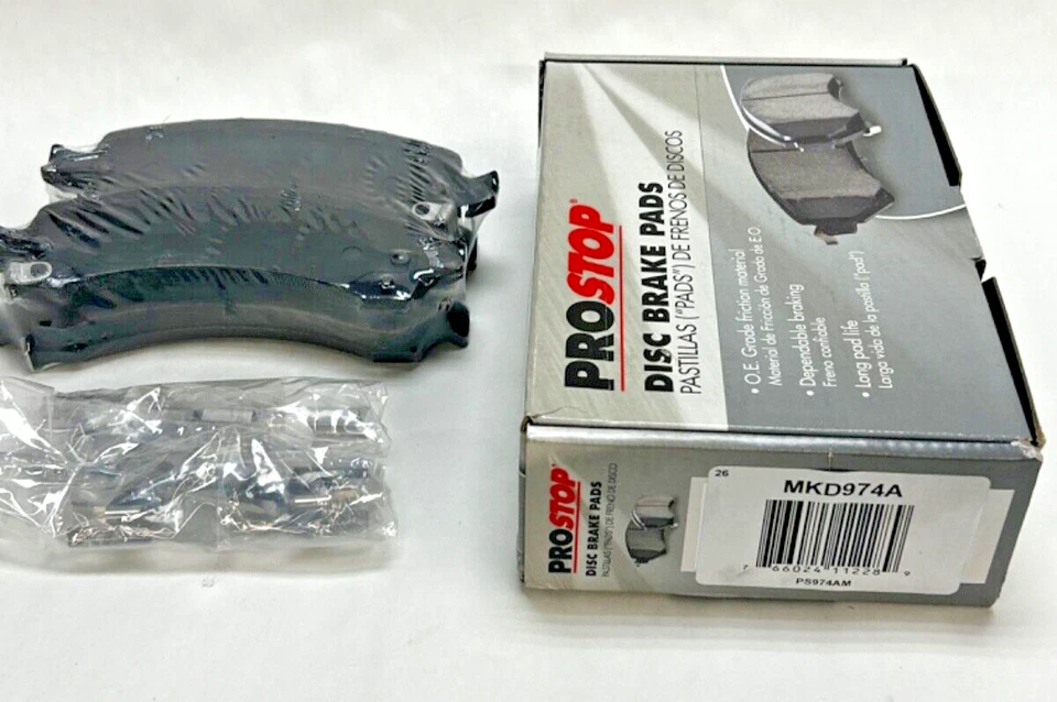 ProStop Disc Brake Pad Set Rear MKD-974A Chevy GMC Cadillac 1997-2014 - Image 3 of 3