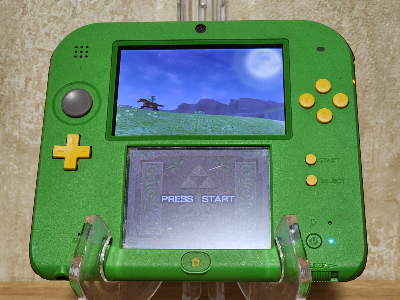 Nintendo 2DS Link Legend of Zelda Ocarina of Time Edition Zelda Game